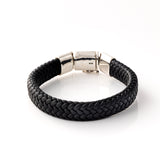 Bracelet Leather and silver 925 mil. HKG